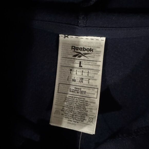 Reebok Men's Pullover Long Sleeve Hoodie L - Picture 6 of 10